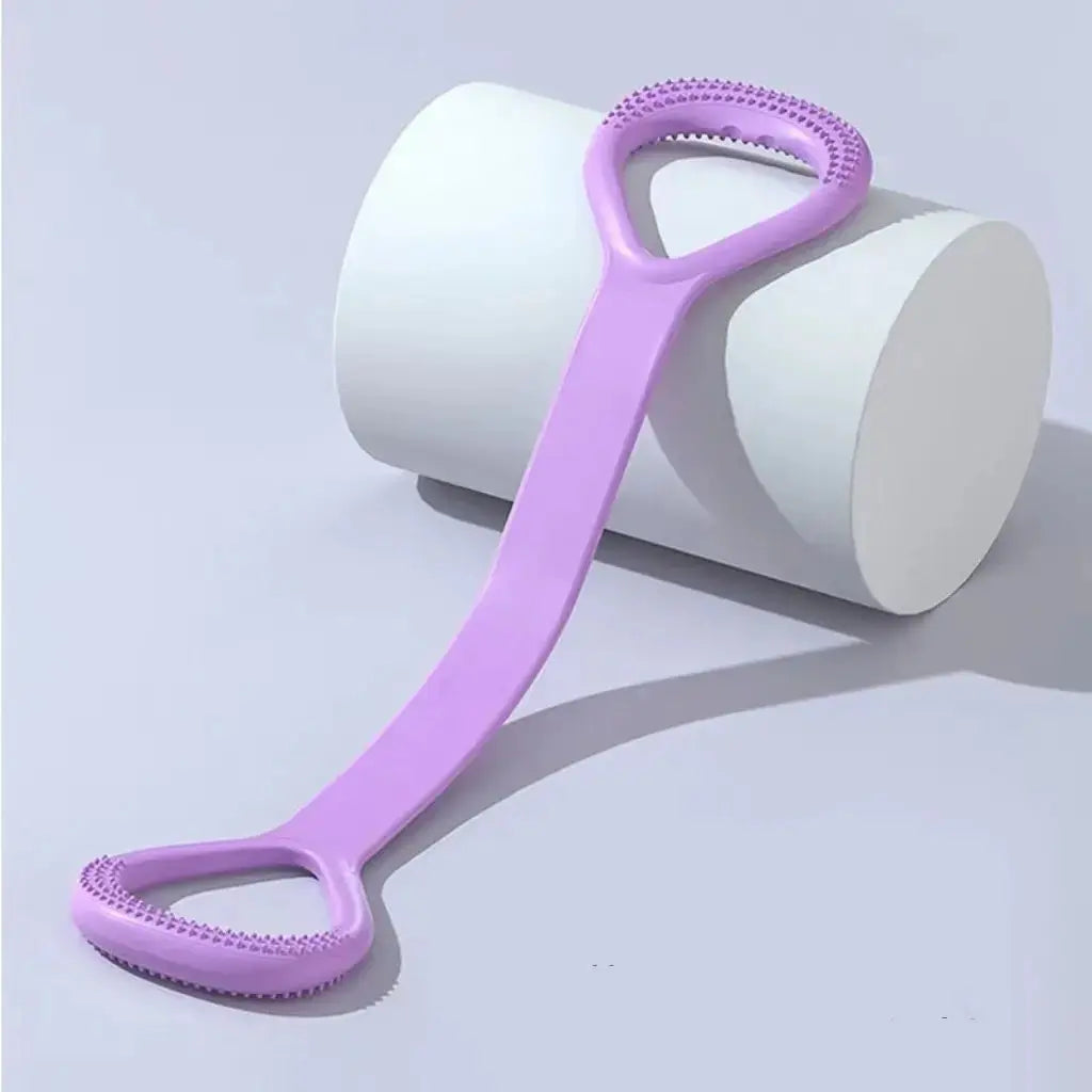 Figure 8 Resistance Band, Functional Soft Silicone Rope with Handles, Moisture-Wicking for Physical Therapy, Arm and Back Training, Functional Training Workout, Hand Grip Strengthener, Unisex, General Sport, Functional Train, Muscle Tone